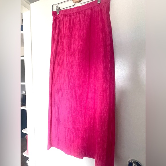 Mara Hoffman 'Denise' midi skirt in Hot Pink, size S - Picture 4 of 12